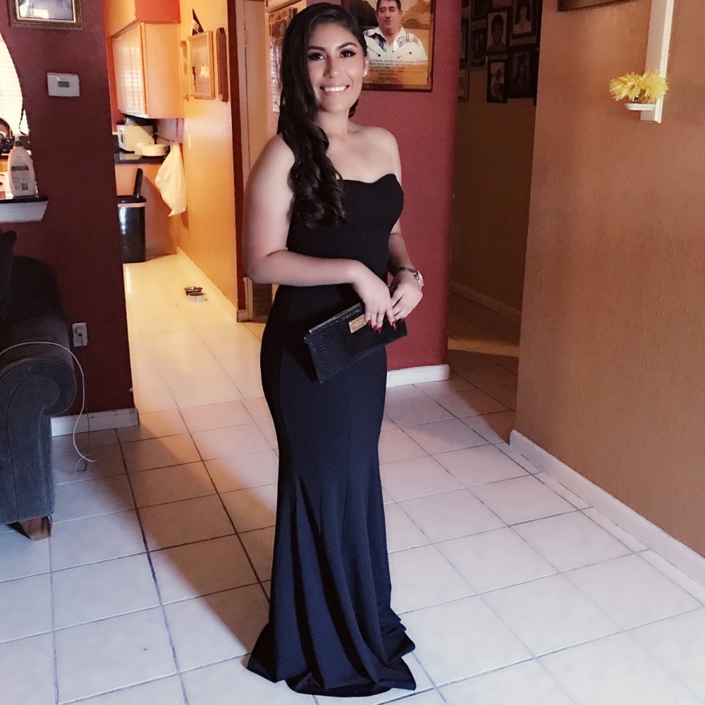 Black Mermaid Dress